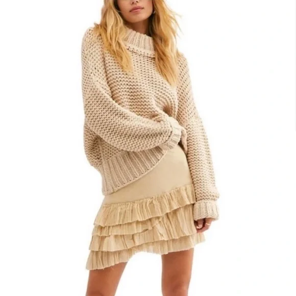 Free People My Only Sunshine Sweater - Picture 1 of 6